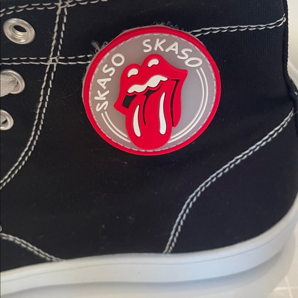 Women’s Black High Top Sneakers - Picture 6 of 9